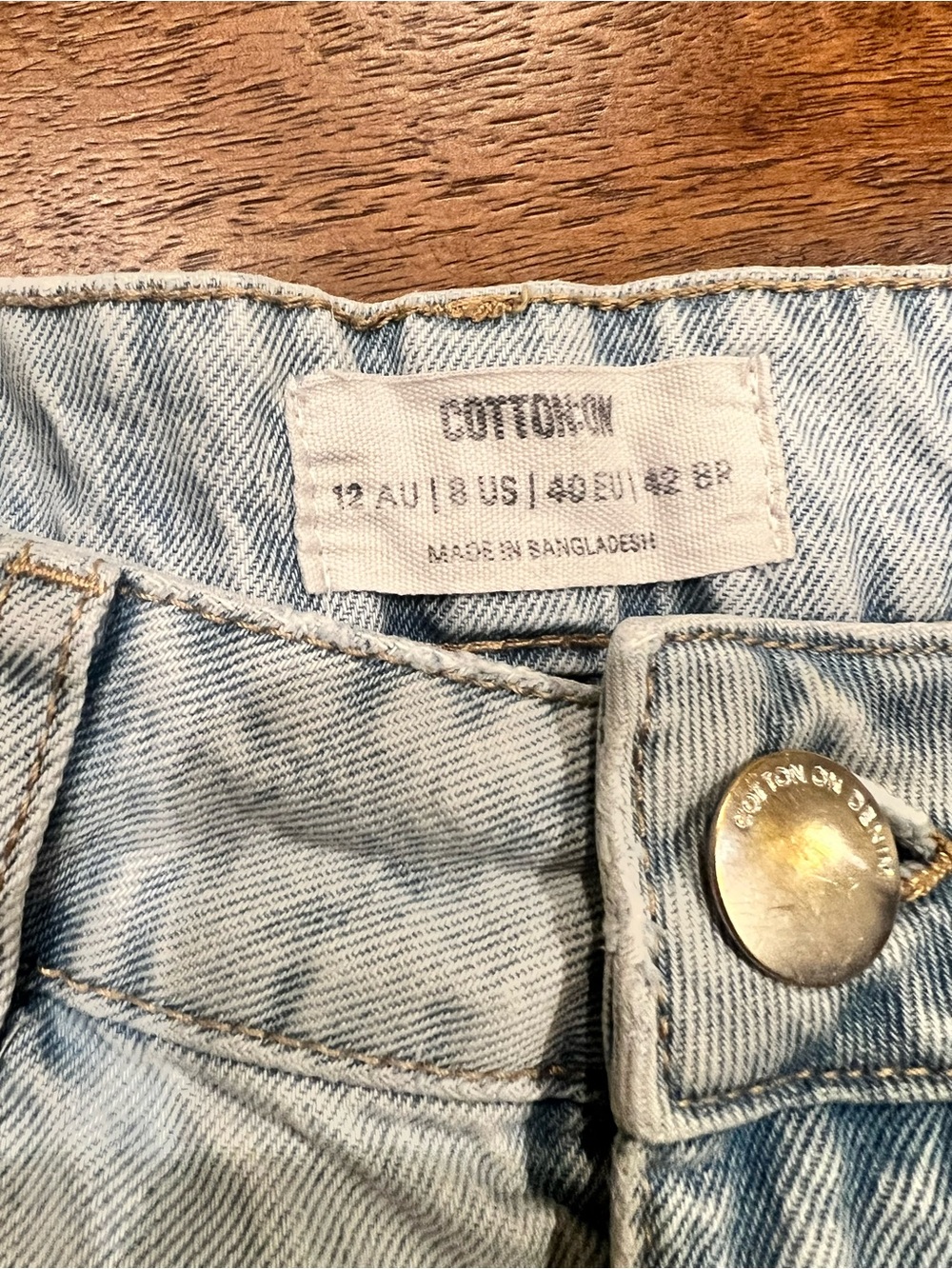 Cotton On High Rise Flashback Shorts Size 8 - Picture 3 of 5